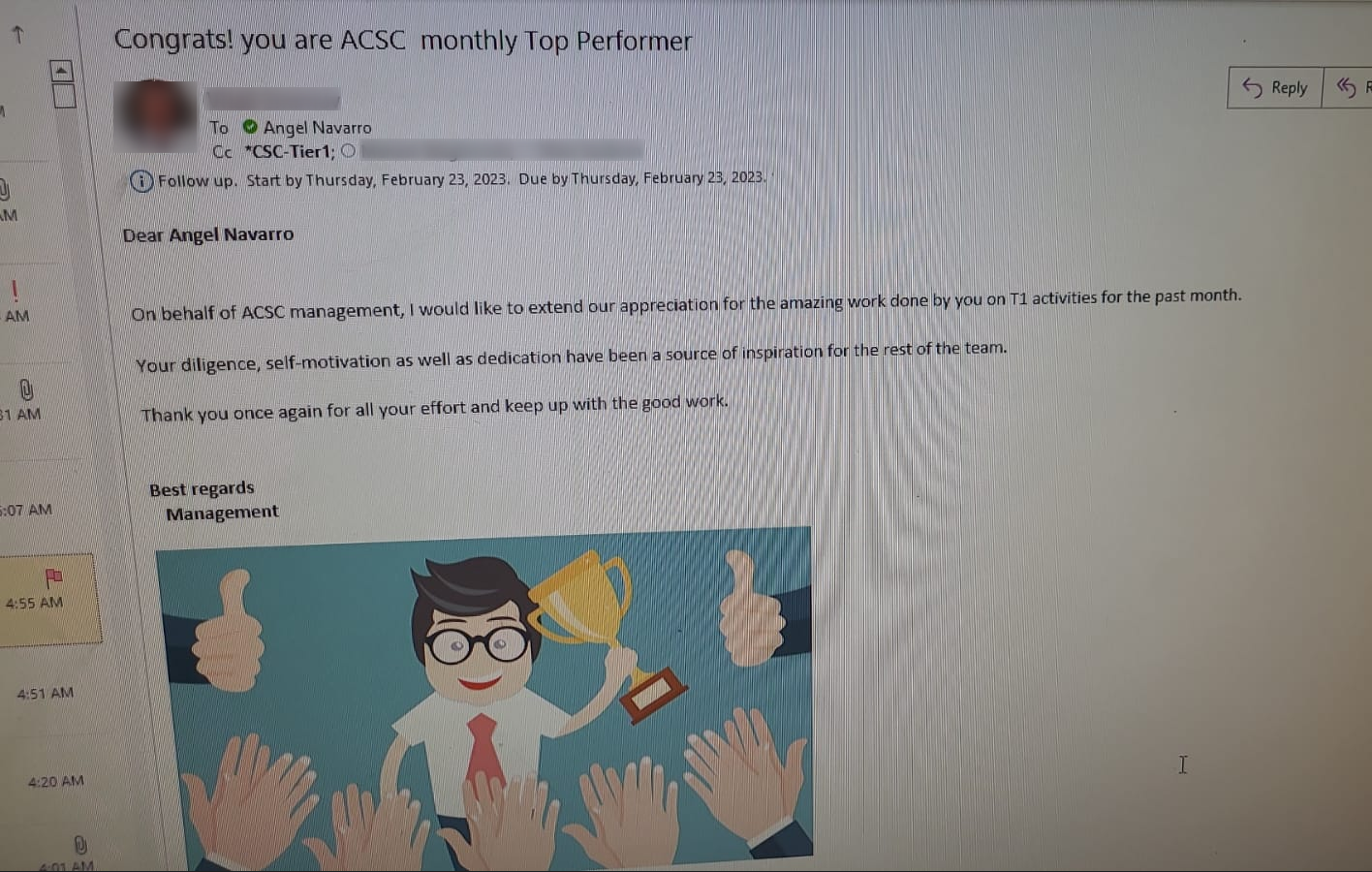 Premio ACSC de la gerencia